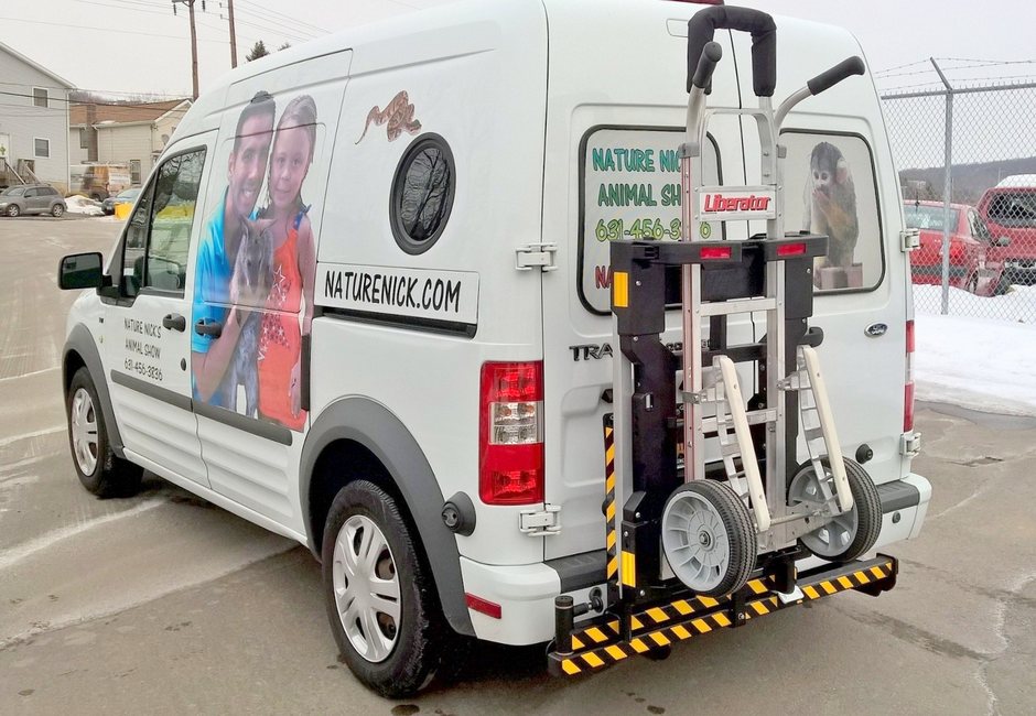 Courex standard delivery van operating daily scheduled rounds
