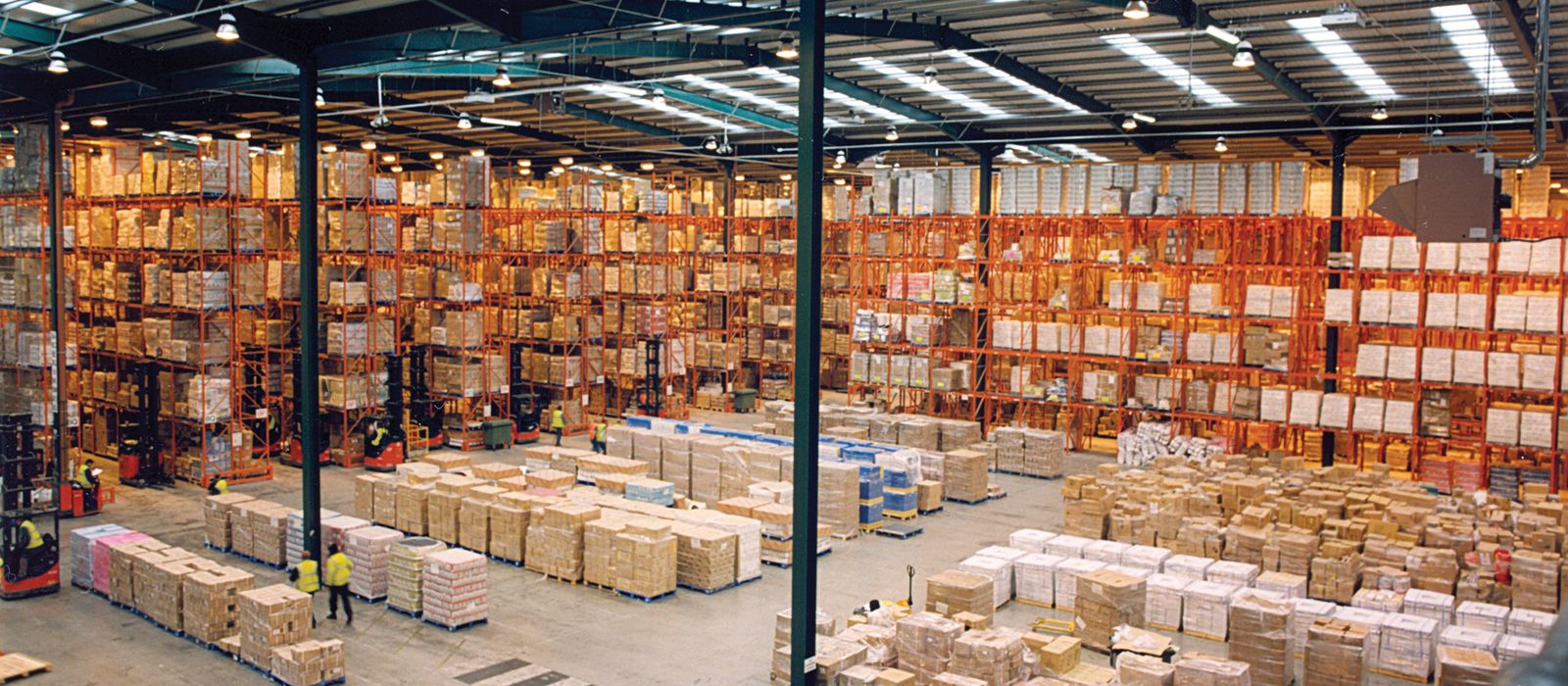 Courex warehouse facility background